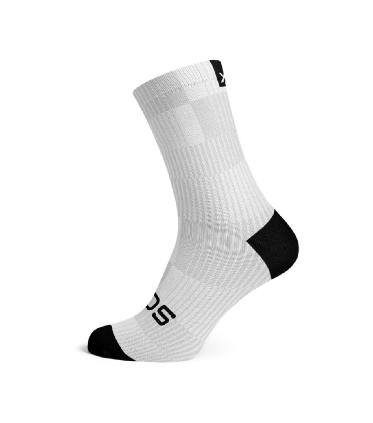 Sox Footwear Slight White Minimalist Crew Socks