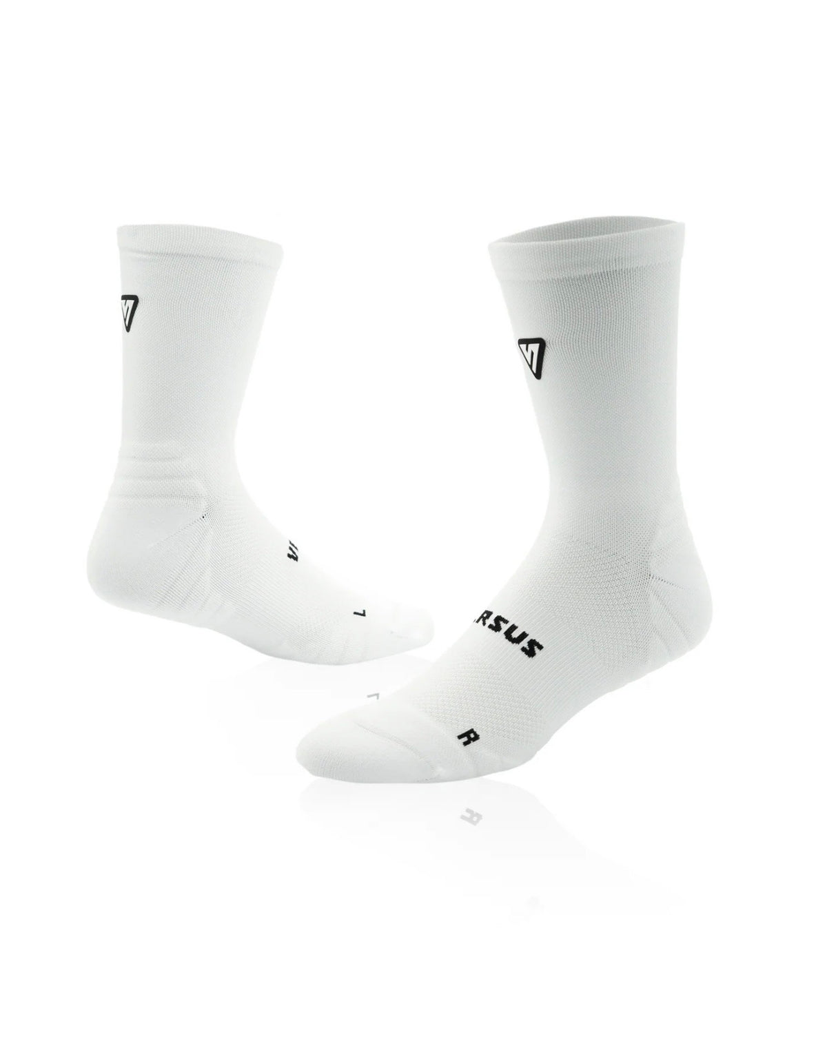 Classic White Active Crew Tab Socks
