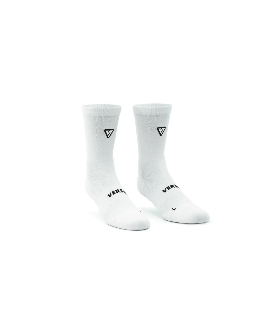 Classic White Active Crew Tab Socks