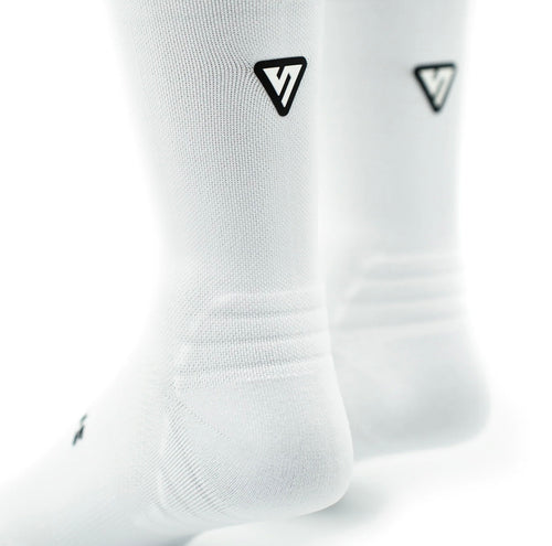 Classic White Active Crew Tab Socks