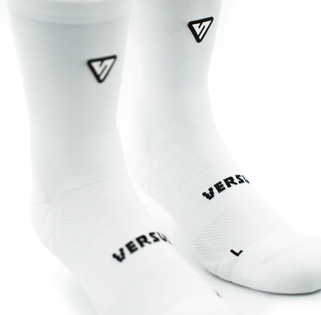 Classic White Active Crew Tab Socks